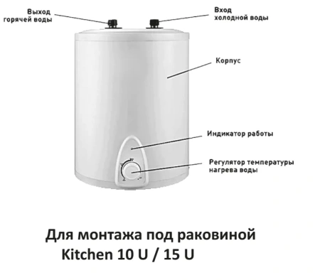Водонагреватель Comfort Factor Kitchen 15 U