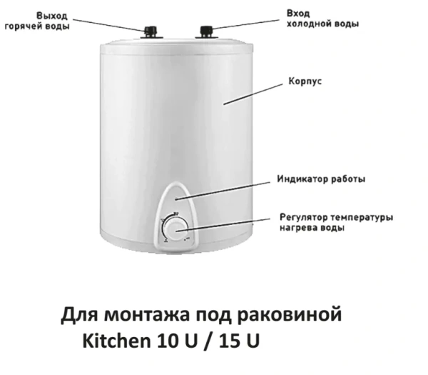 Водонагреватель Comfort Factor Kitchen 10 U