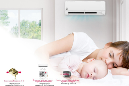 Кондиционер LG Evo Max DC12RH