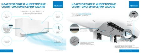 Кондиционер Roland Wizard ERP DC Inverter RDI-WZ09HSS/N1