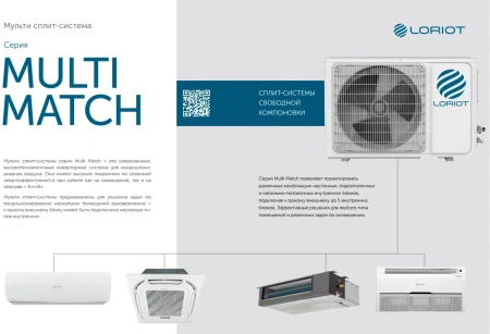 Кондиционер Loriot LAC-21AIM-OUT