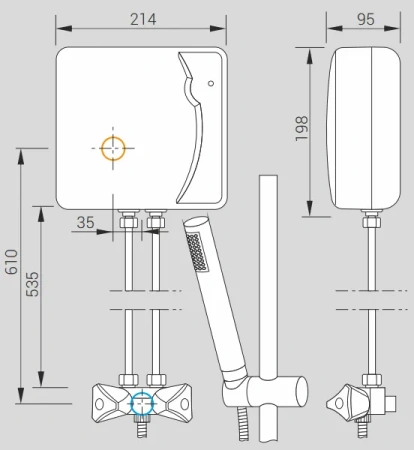 Водонагреватель Kospel EPJ.P-5.5 Primus