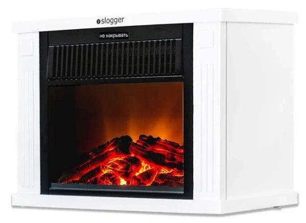 Электрический камин Slogger Heat Flame White [SL-480-W]