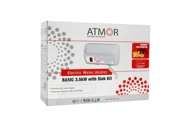 Водонагреватель Atmor Basic 3.5 кВт кухня