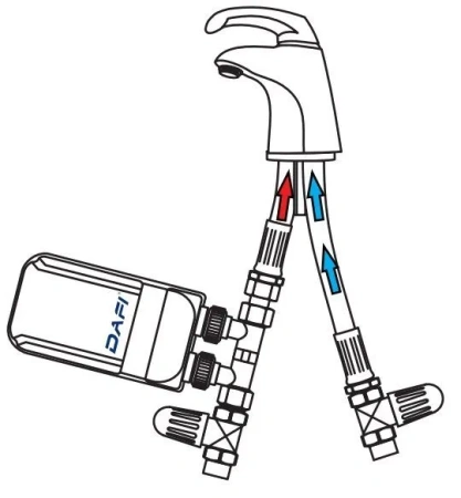 Водонагреватель DAFI X4 5.5 кВт