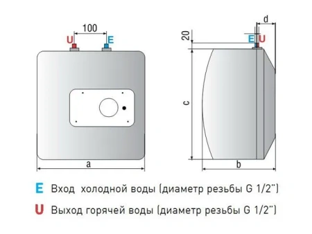 Водонагреватель Superlux NTS 15 UR PL (SU)