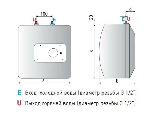 Водонагреватель Superlux NTS 15 UR PL (SU)