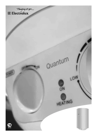 Водонагреватель Electrolux EWH 80 Quantum Slim