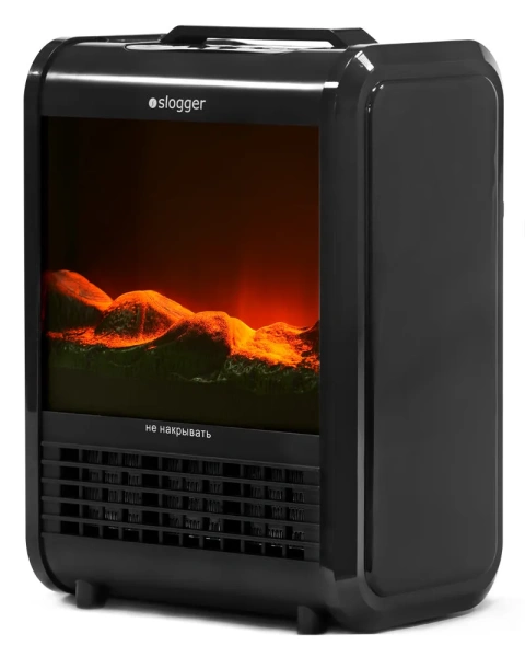 Электрический камин Slogger Fireplace Black [SL-2008I-E3R-B]