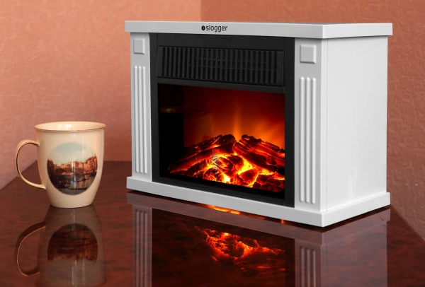 Электрический камин Slogger Heat Flame White [SL-480-W]