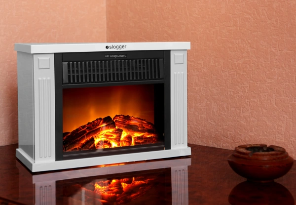Электрический камин Slogger Heat Flame White [SL-480-W]