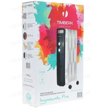 Масляный обогреватель Timberk TOR 51.1507 BTQ