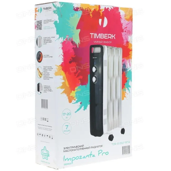 Масляный обогреватель Timberk TOR 51.1507 BTQ
