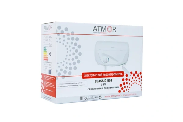 Водонагреватель Atmor Classic 501 5 кВт кухня